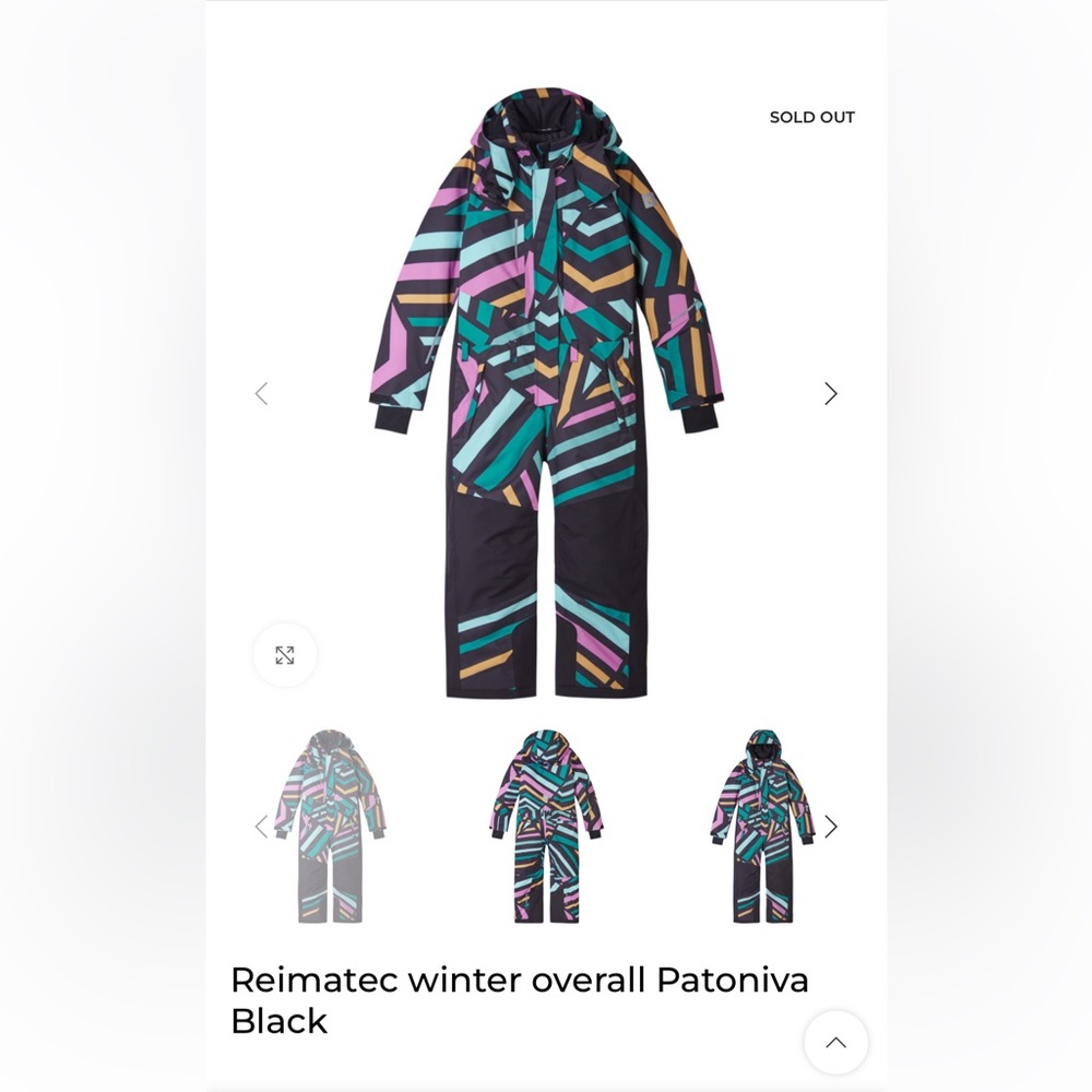 Reima Tec Girls waterproof Ski suit /Snowsuit size 140 (8/10)